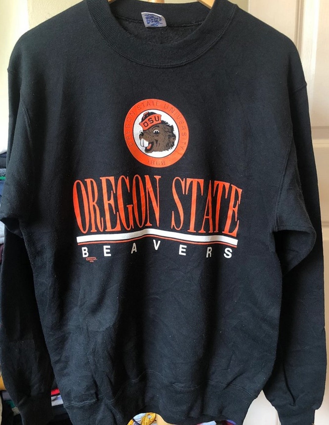 Vintage Style 90S University Oregon State Beavers Sweatshirt, Oregon Beavers Sweater, Vintage Style 90S Shirt