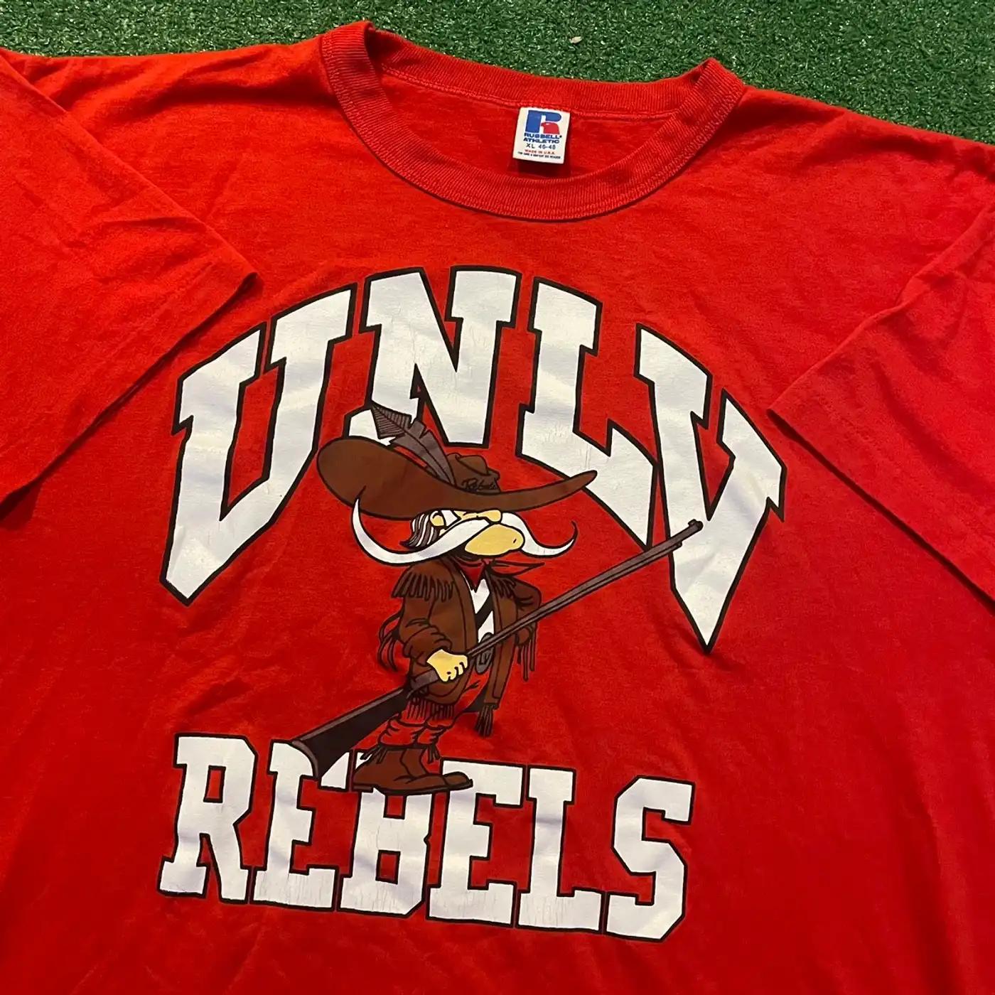Vintage Style 90S Unlv Rebels University American Sweatshirt Gifts For Ncaa