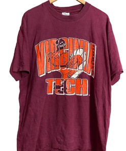 Vintage Style 90S Virginia Tech Sweatshirt Hoodie Football Game Day T-Shirt Lover