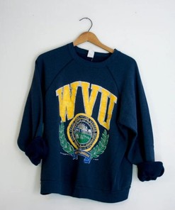 Vintage Style 90S West Virginia University Mountaineers Sweatshirt Great Gift For Any Fan