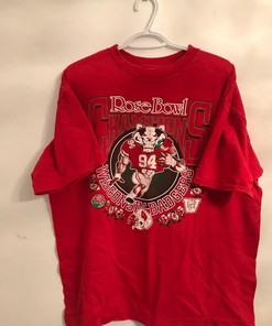 Vintage Style 90S Wisconsin Badgers Rose Bowl T-Shirt, Vintage Style 90S Sweatshirt