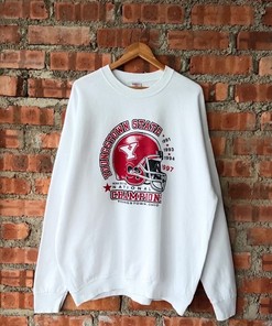 Vintage Style 90S Youngstown State Football Champions Sweatshirt, University Youngstown Sweater Youngstown Sweatshirt