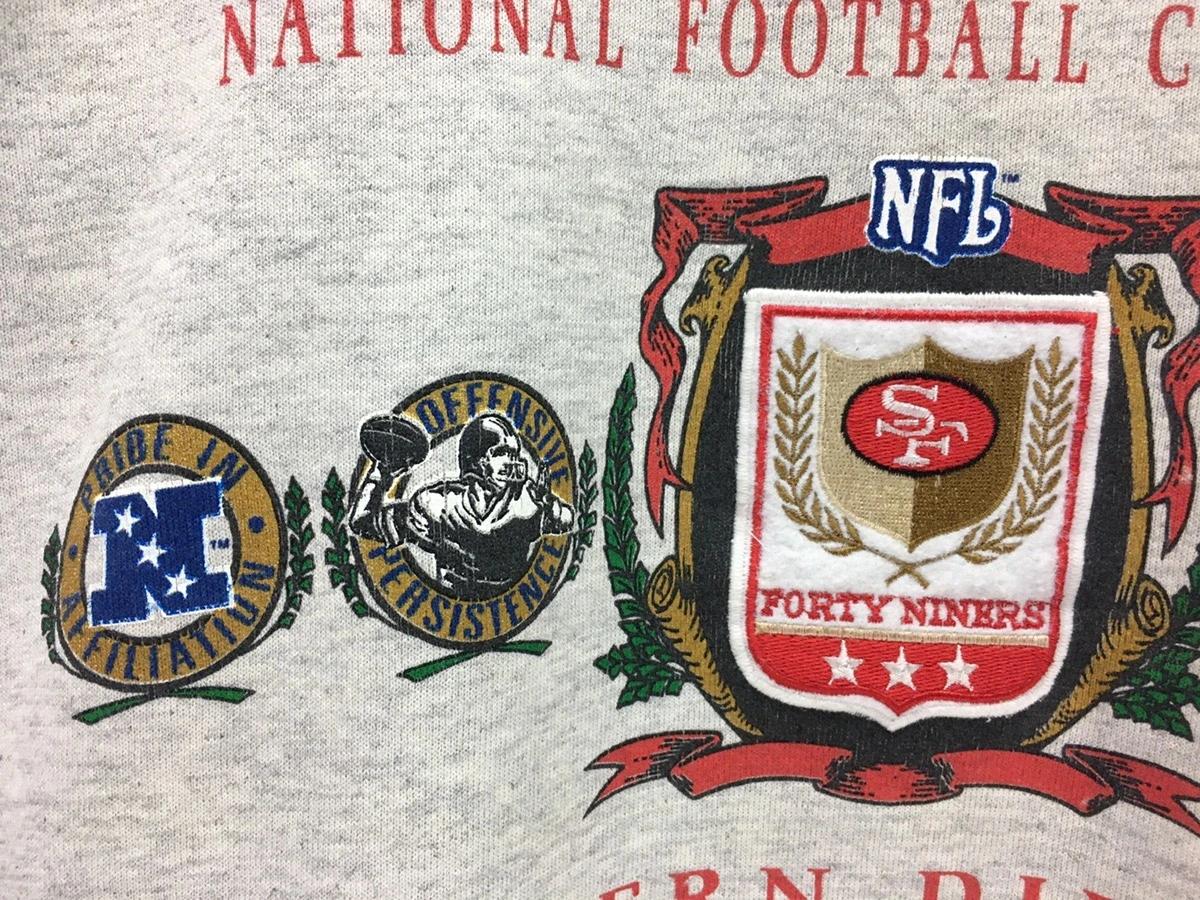 Vintage Style 90s 49Ers NFL Football Team Sweatshirt T-shirt, NFL Football Teams Gifts For Fans - Image 2