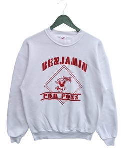 Vintage Style 90s Benjamin Pom Pons Sweatshirt T-shirt Ideal Gift for NFL Fans