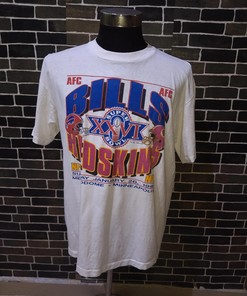Vintage Style 90s Bills Super Bowl Redskins Sweatshirt T-shirt, NFL Football Teams Gifts For Fans