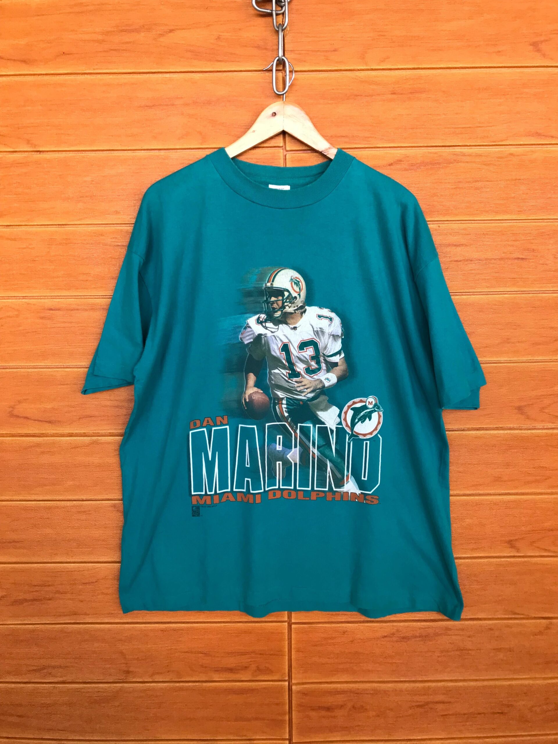 Vintage Style 90s Dan Marind #13 Miami Dolphins NFL Sweatshirt T-shirt, NFL Football Teams Gifts For Fans