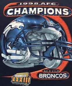 Vintage Style 90s Denver Broncos NFL Pro Player Sweatshirt T-shirt, NFL Football Teams Gifts For Fans