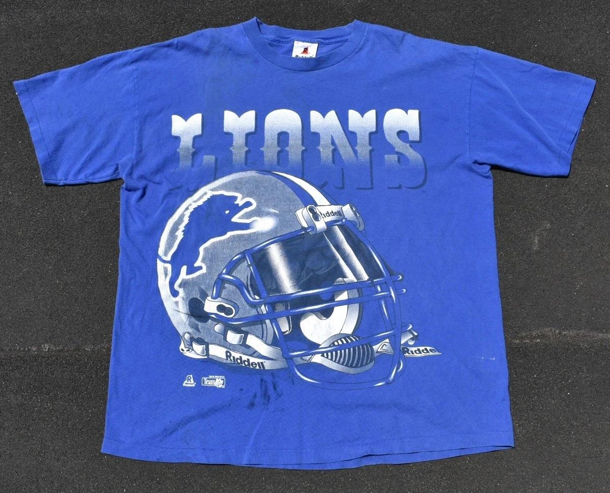 Vintage Style 90s Detroit Lions Sweatshirt T-shirt, NFL Football Teams Gifts For Fans