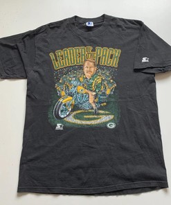 Vintage Style 90s Green Bay Packers Starter Leader Of The Pack Sweatshirt T-shirt Ideal Gift for NFL Fans
