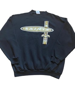 Vintage Style 90s Logo Athletic Nola Saints Sweatshirt T-shirt Ideal Gift for NFL Fans