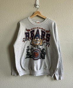 Vintage Style 90’s NFL Chicago Bears Sweatshirt T-shirt Ideal Gift for NFL Fans