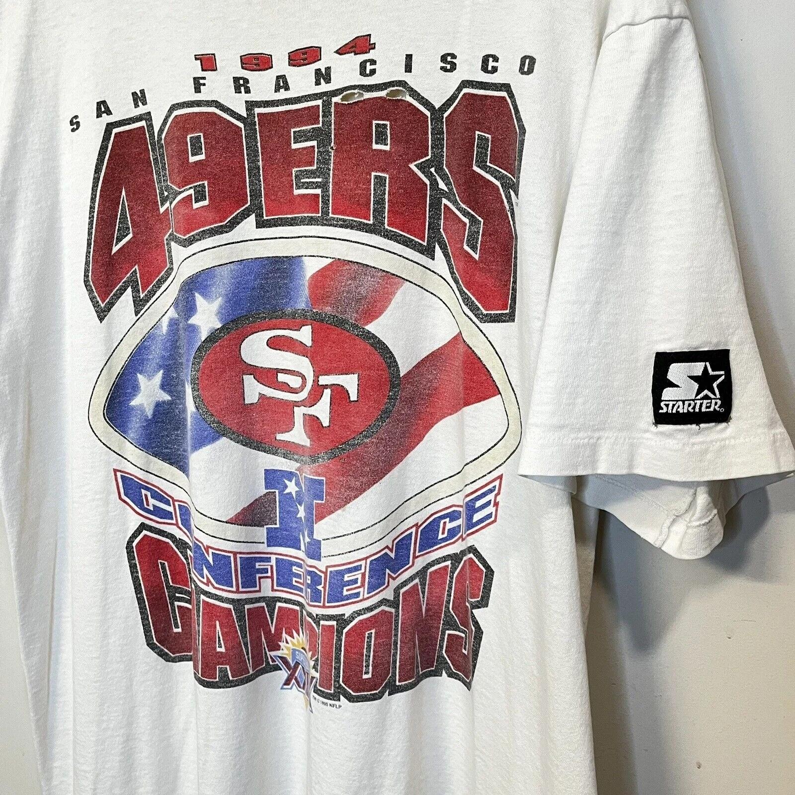 Vintage Style 90s NFL San Francisco 49Ers Champions Sweatshirt T-shirt Ideal Gift for NFL Fans - Image 2