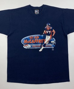 Vintage Style 90s Pro Player Denver Broncos Ed Mccaffrey Sweatshirt T-shirt, NFL Football Teams Gifts For Fans