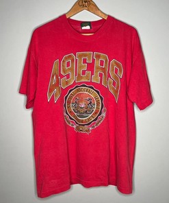 Vintage Style 90s San Francisco 49Ers Sweatshirt T-shirt, NFL Football Teams Gifts For Fans