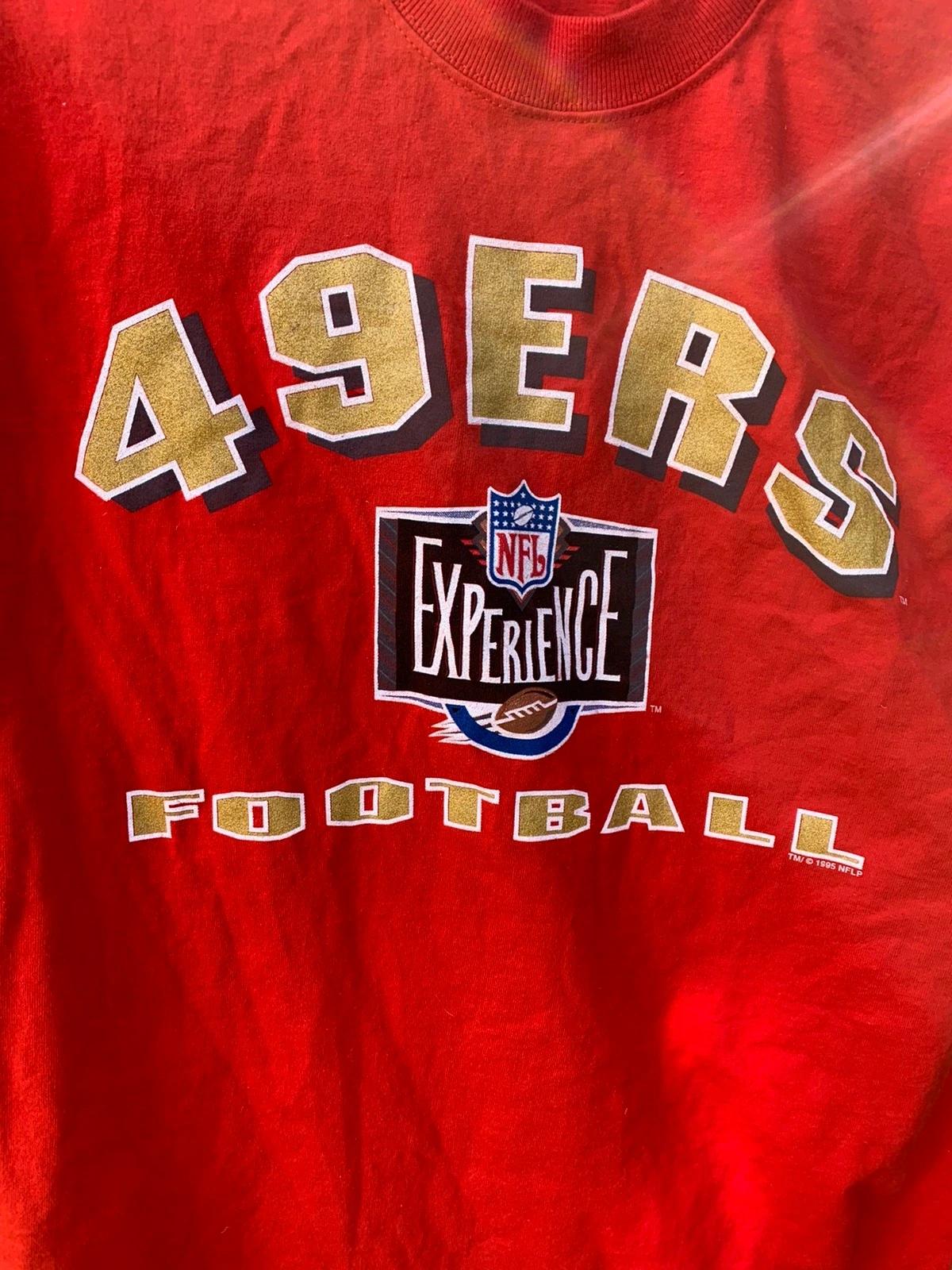 Vintage Style 90s Sf 49Ers San Francisco 49Ers Sweatshirt T-shirt Ideal Gift for NFL Fans - Image 2