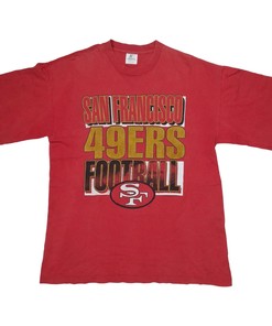 Vintage Style 90s Starter 49Ers San Francisco Big Spell Out NFL Sweatshirt T-shirt Ideal Gift for NFL Fans