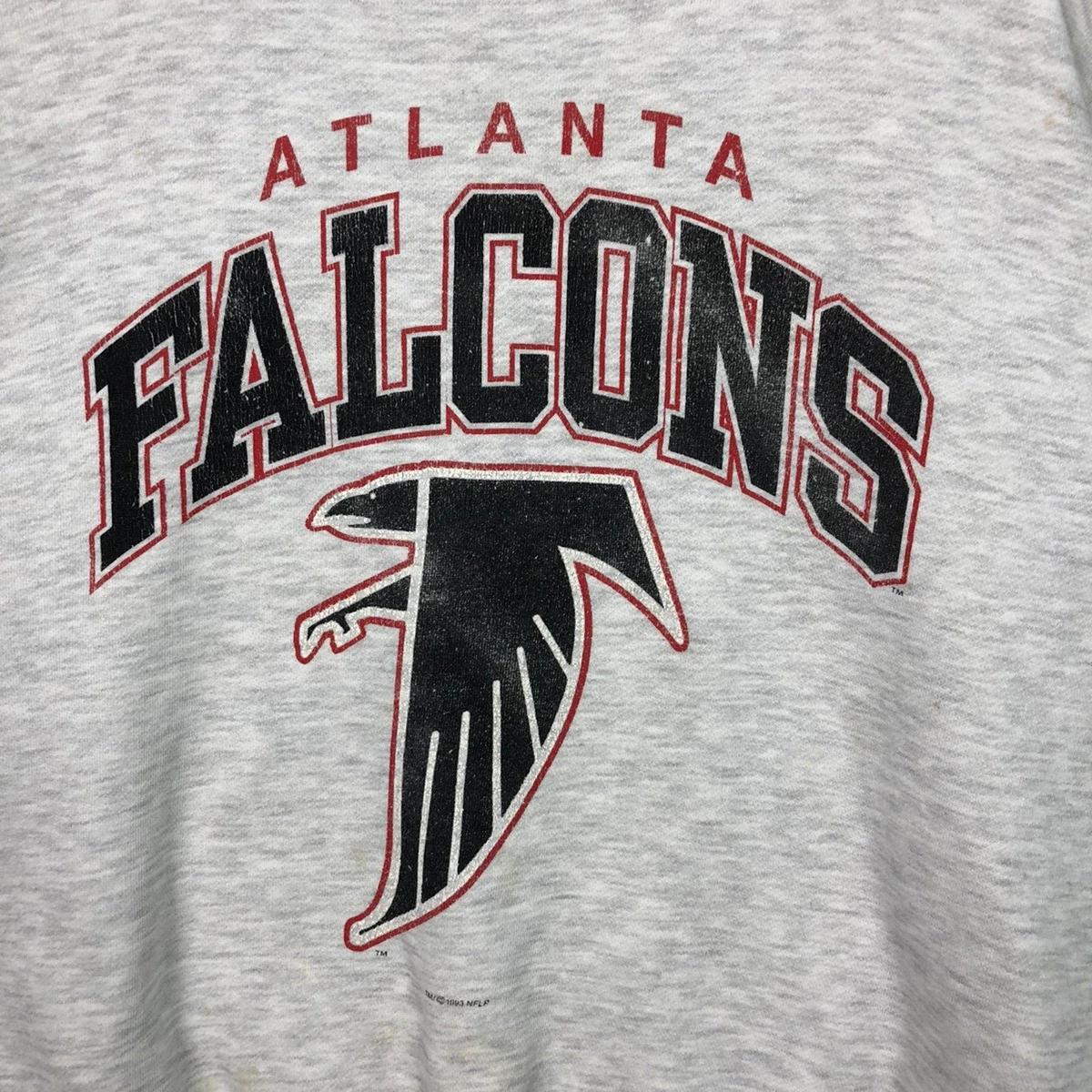Vintage Style 90’s Starter NFL Falcons Big Logo Sweatshirt T-shirt Ideal Gift for NFL Fans - Image 2