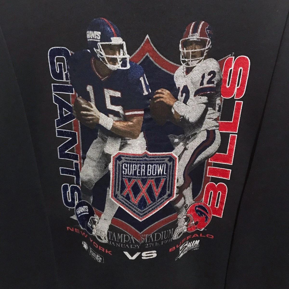 Vintage Style 90s Super Bowl Xxv NFL Sweatshirt T-shirt Ideal Gift for NFL Fans - Image 2