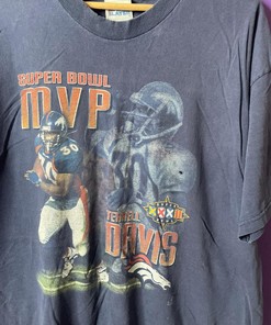 Vintage Style 90s Terrell Davis Superbowl Mvp Sweatshirt T-shirt, NFL Football Teams Gifts For Fans