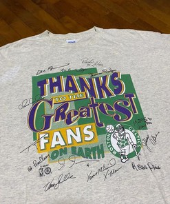 Vintage Style ‘94 Boston Celtics Thanks To The Greatest Fans On Earth Apparel For Bna Fans