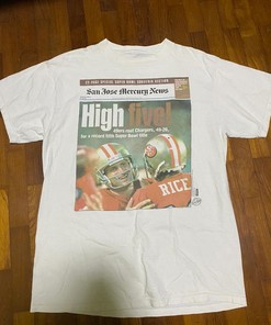 Vintage Style ‘95 49Ers Vs Chargers NFL 29Th Superbowl News Sweatshirt T-shirt Ideal Gift for NFL Fans