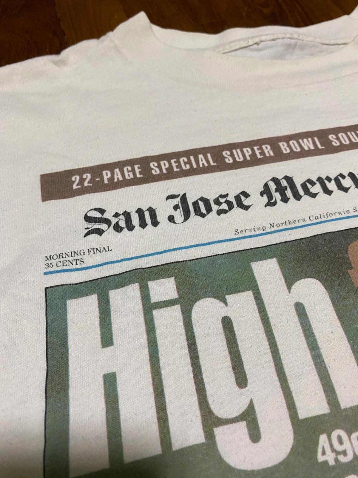 Vintage Style ‘95 49Ers Vs Chargers NFL 29Th Superbowl News Sweatshirt T-shirt Ideal Gift for NFL Fans - Image 3