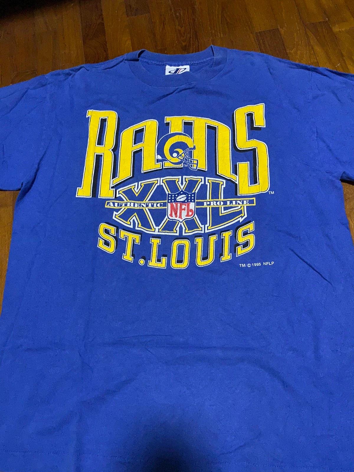Vintage Style ‘95 St. Louis Rams NFL Sweatshirt T-shirt Ideal Gift for NFL Fans