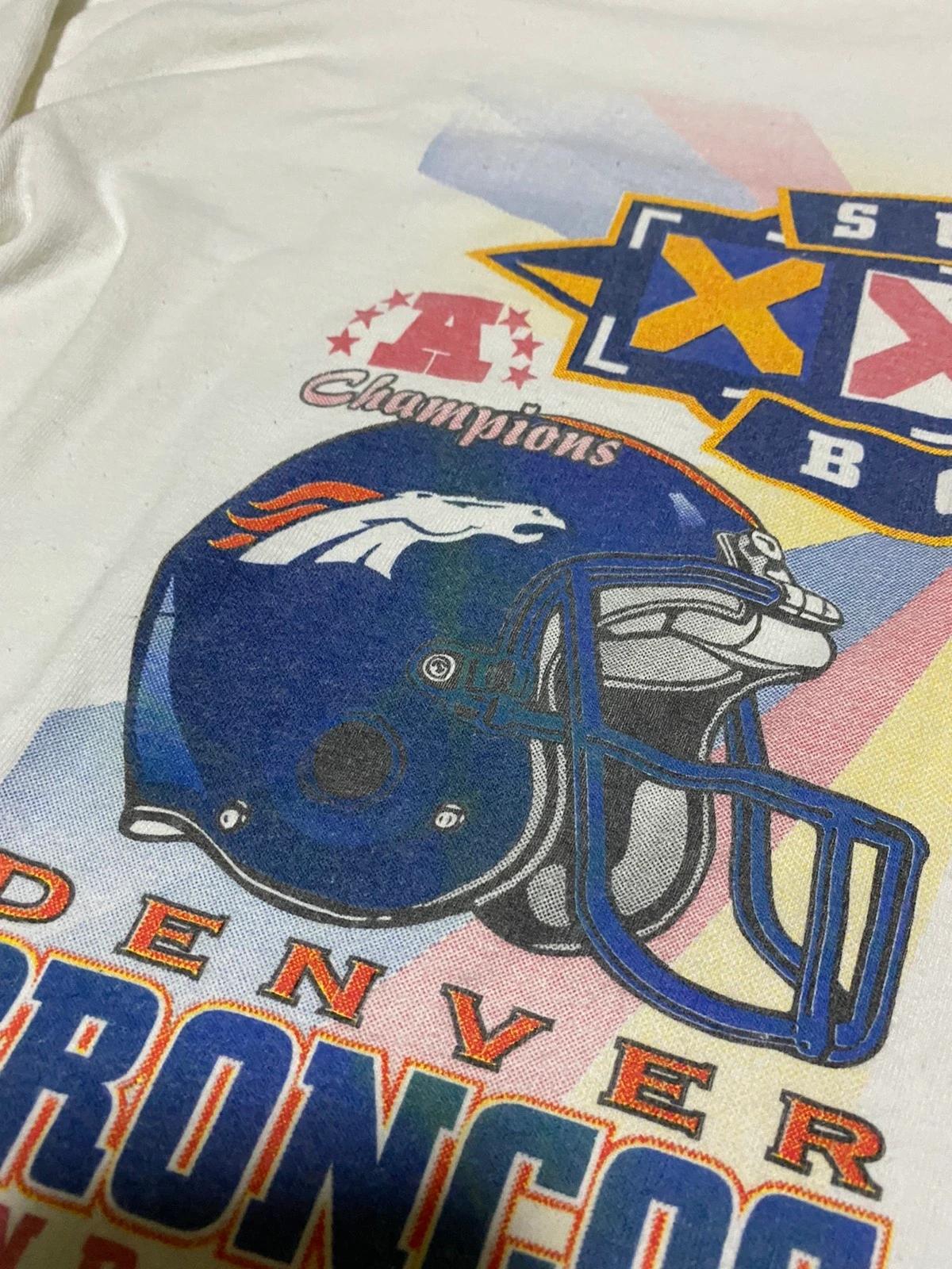 Vintage Style ‘98 Denver Broncos Vs Green Bay Packers Super Bowl Sweatshirt T-shirt Ideal Gift for NFL Fans - Image 3