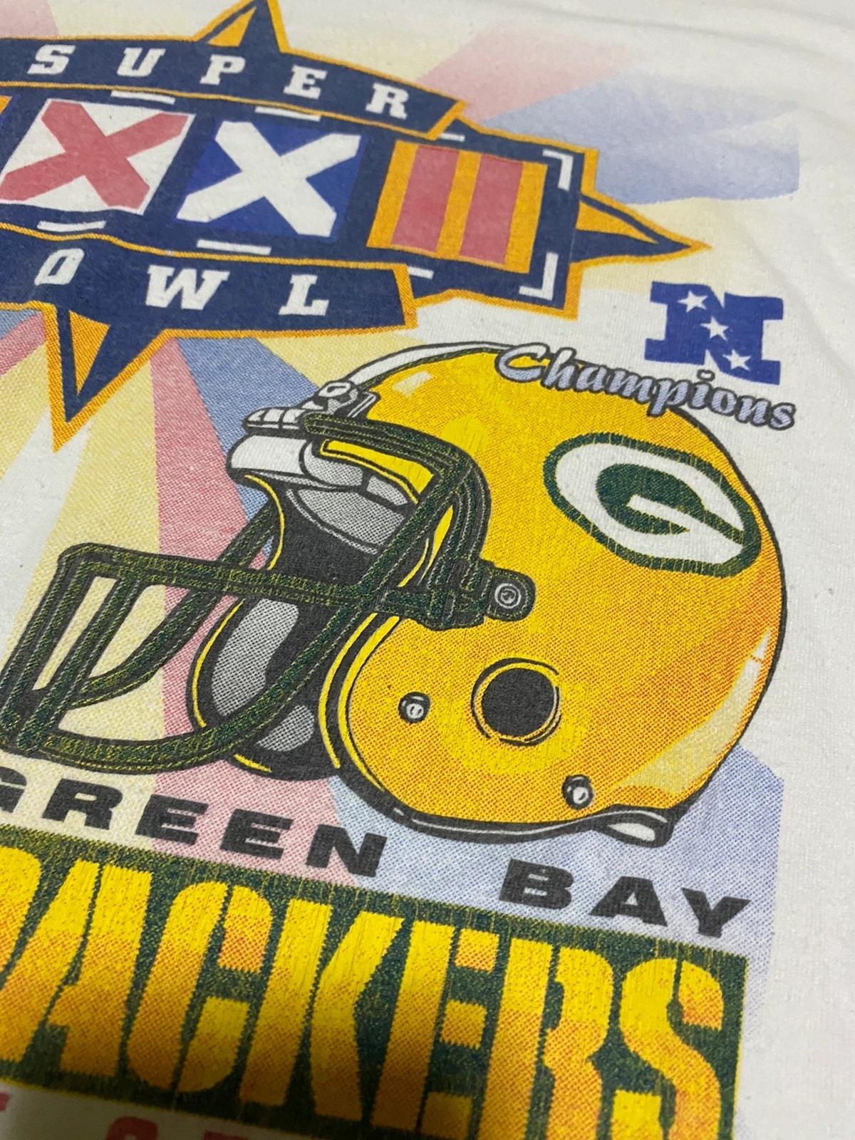 Vintage Style ‘98 Denver Broncos Vs Green Bay Packers Super Bowl Sweatshirt T-shirt Ideal Gift for NFL Fans - Image 4