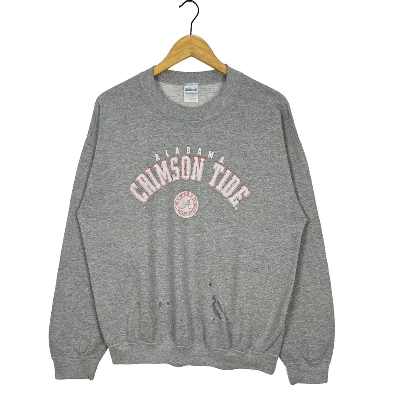 Vintage Style Alabama Crimson Tide University T-Shirt Sweatshirt Hoodie American Football Gifts Lover