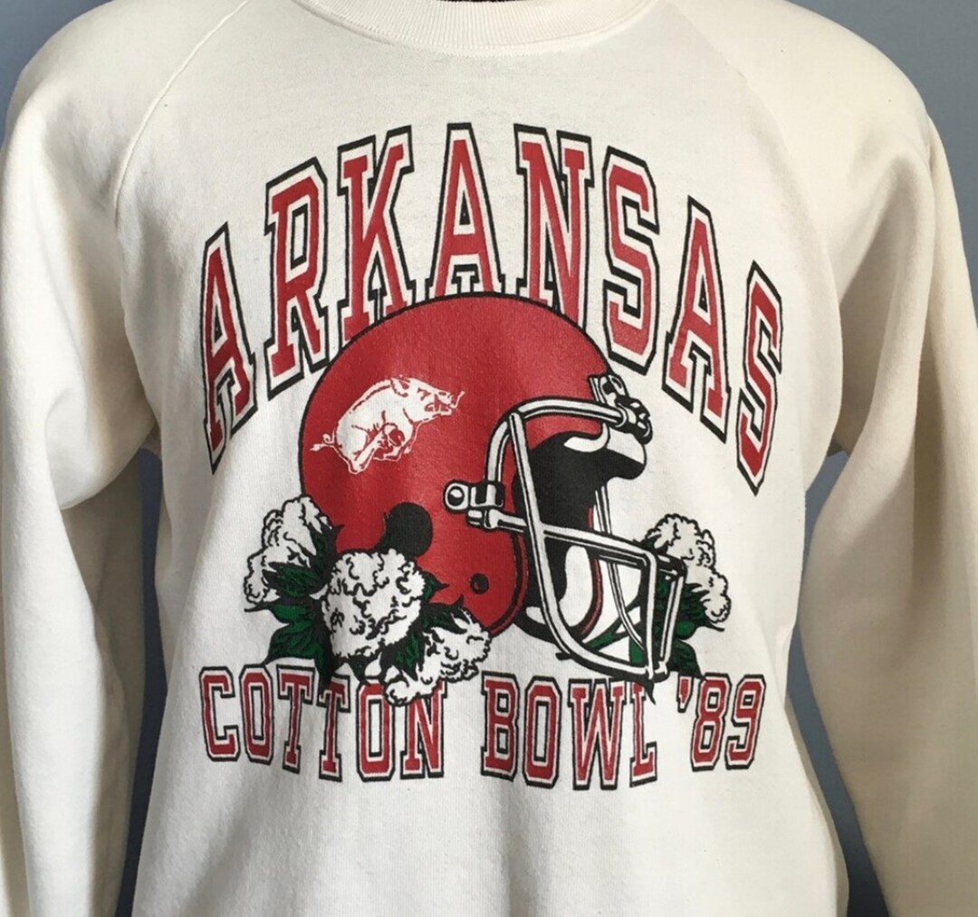 Vintage Style Arkansas Razorbacks University Cotton Bowl Football Sweatshirt, Arkansas Razorbacks Sweater