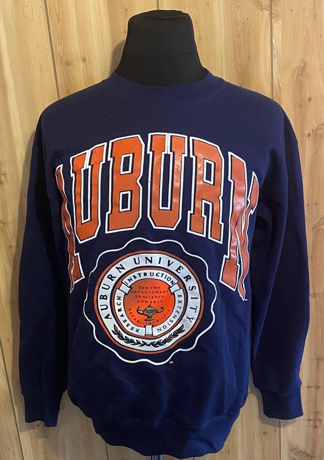 Vintage Style Auburn University Tigers Ncaa Sweatshirt, Vintage Style 90S Shirt Auburn Tigers Sweater