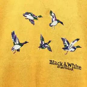 Vintage Style Black & White Sweatshirt Biglogo Animals Birds T-Shirt, Sweatshirt, And Pullover Hoodie Reprinted - Image 2