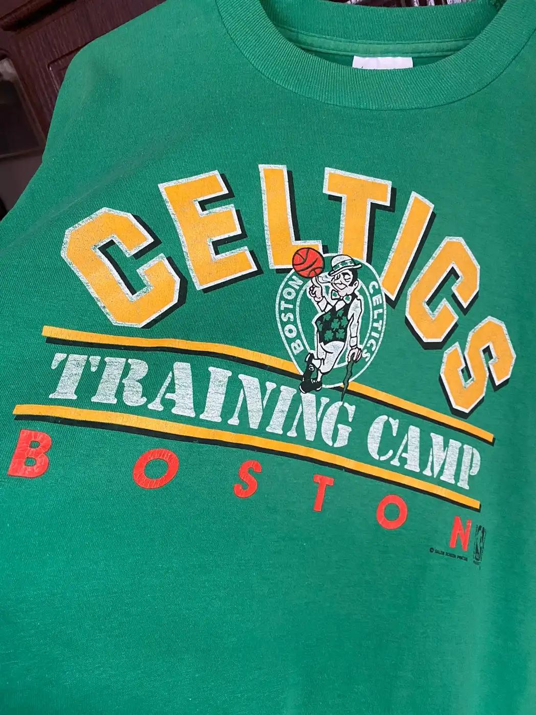 Vintage Style Boston Celtics Chicago Bulls Los Angeles Lakers Phoenix Suns Bna Camp T Shirt Hoodie Sweatshirt - Image 2