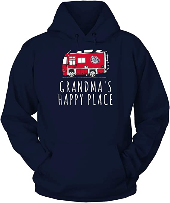 Vintage Style Bulldogs Hoodie, Basketball, Center Logo, Retro Stripes