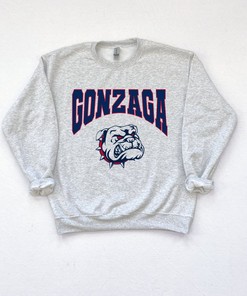 Vintage Style Bulldogs Hoodie, I Bleed Gonzaga Blue Hoodie