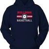Vintage Style Bulldogs, Mom Promoted To Mimi Shirt