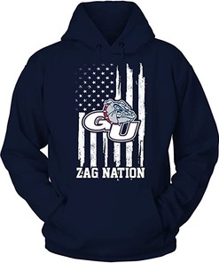 Vintage Style Bulldogs Shirt, Heart, Gonzaga