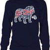 Vintage Style Bulldogs Shirt, Hurricane Heart