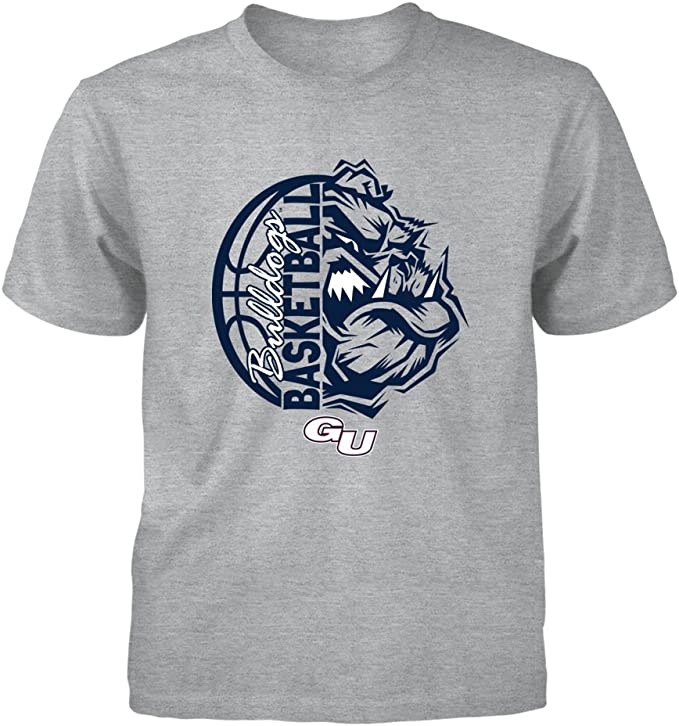 Vintage Style Bulldogs Stacked Love Heart Shape University Team Logo Shirt Gifts For Fans