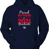 Vintage Style Bulldogs Sweatshirt, Work Hard Dream Harder, Gonzaga University