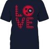 Vintage Style Bulldogs, Teach Love Inspire Graphic Design Gift Shirt