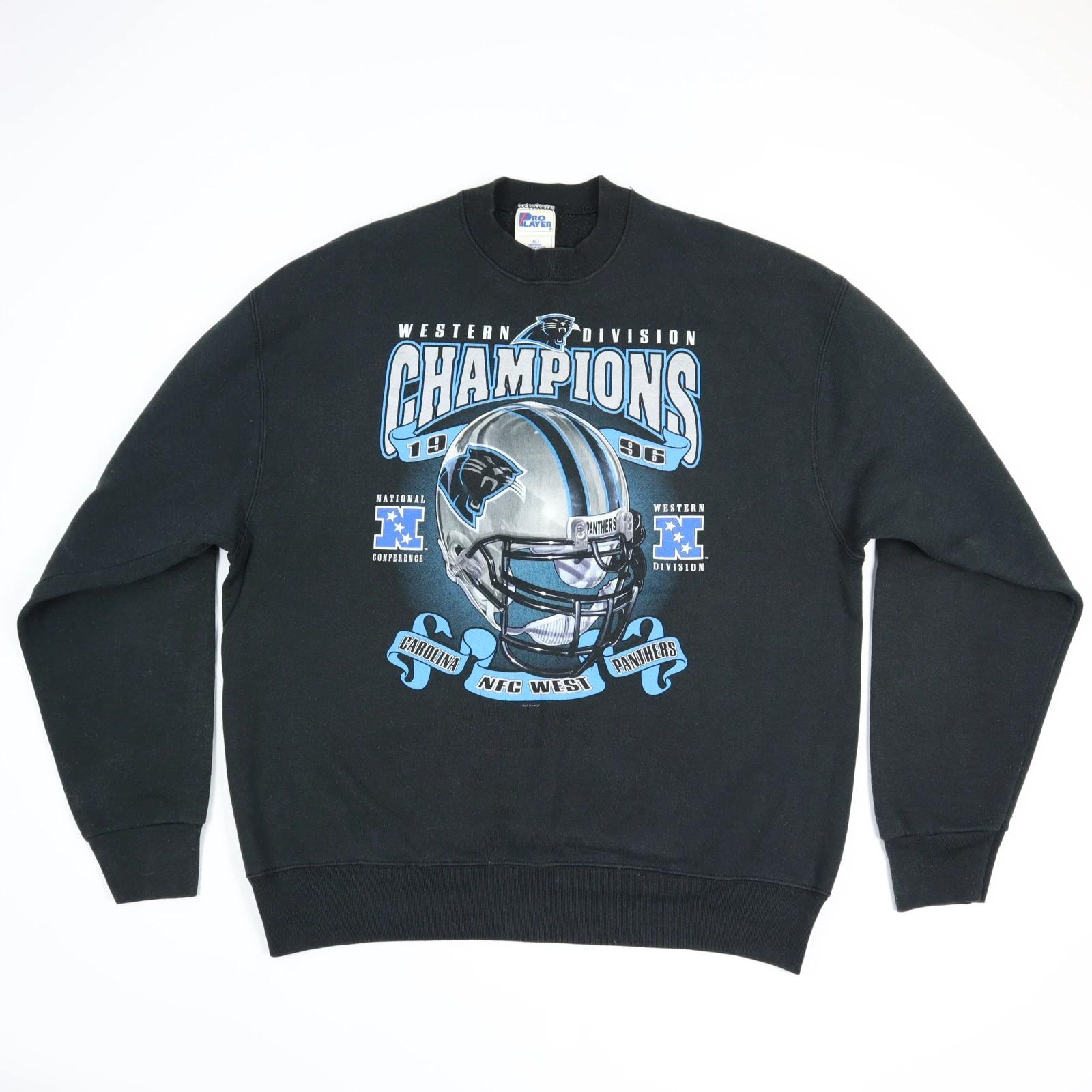 Vintage Style Carolina Panthers Pro Player Big PrinHoodie Sweatshirt Shirt Gifts for NFL Fans