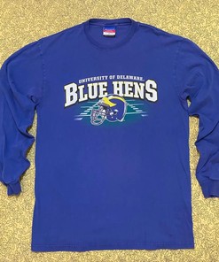 Vintage Style Champion 2003 Delaware Blue Hens T-Shirt Sweatshirt American Football Sweatshirt Sports Gifts