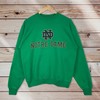 Vintage Style Champion University Of Notre Dame Crewneck Sweatshirt, Notre Dame Fighting Irish Sweater Pullover
