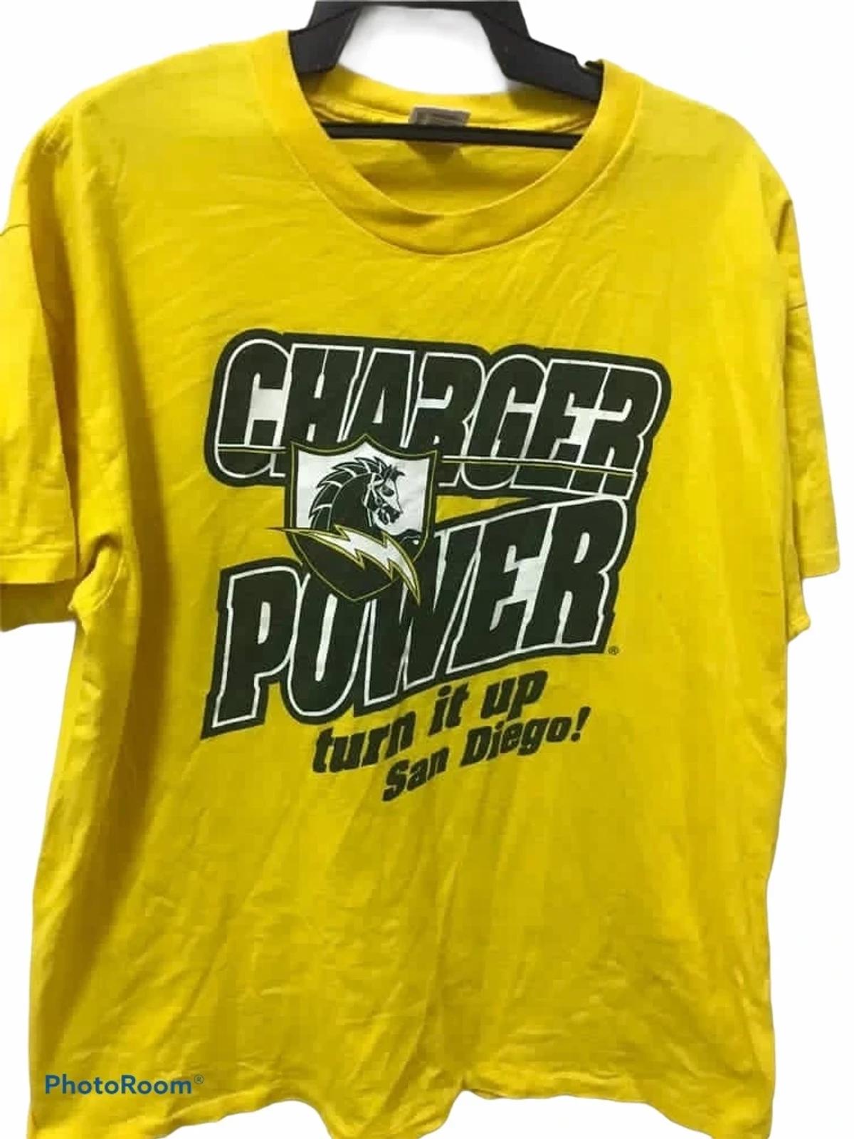 Vintage Style Charger Power Single Stitched Sweatshirt T-shirt, NFL Football Teams Gifts For Fans