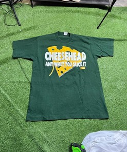 Vintage Style Cheesehead Any Whey You Slice It Green Packers Sweatshirt T-shirt Ideal Gift for NFL Fans