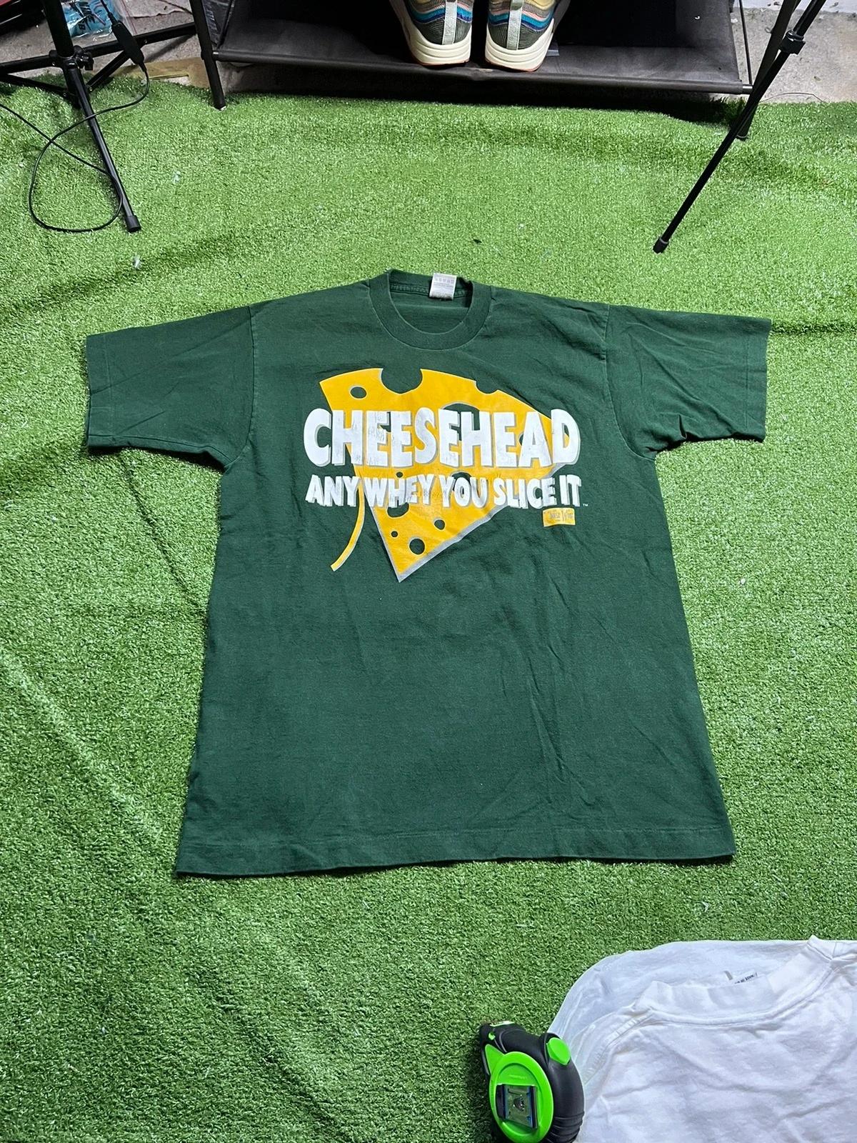 Vintage Style Cheesehead Any Whey You Slice It Green Packers Sweatshirt T-shirt Ideal Gift for NFL Fans