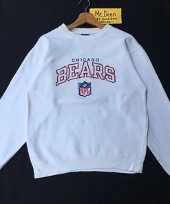 Vintage Style Chicago Bears Big Logo NFL Sweatshirt T-shirt, NFL Football Teams Gifts For Fans