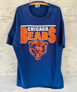Vintage Style Chicago Bears Shirt 90s NFL Promo Usa Sweatshirt T-shirt Ideal Gift for NFL Fans